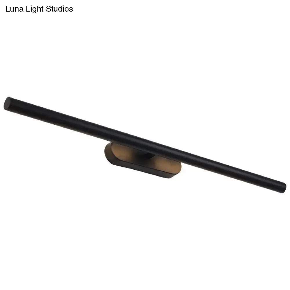 Black Metal Vanity Light Three Size Options