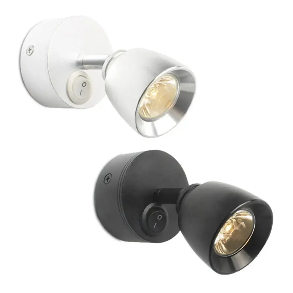Black Motion Sensor Wall Lamp
