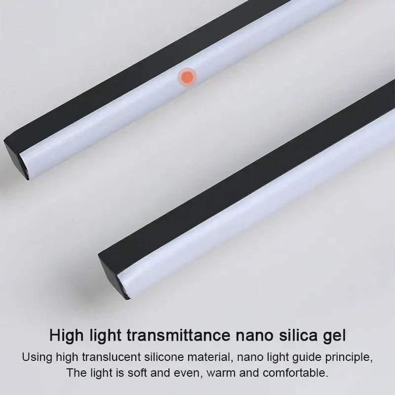 Black Linear 180cm Ceiling Light