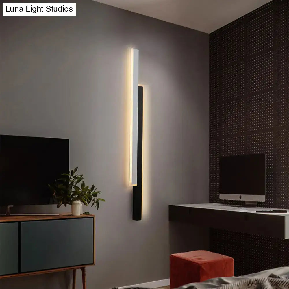 Black Linear Corridor Light