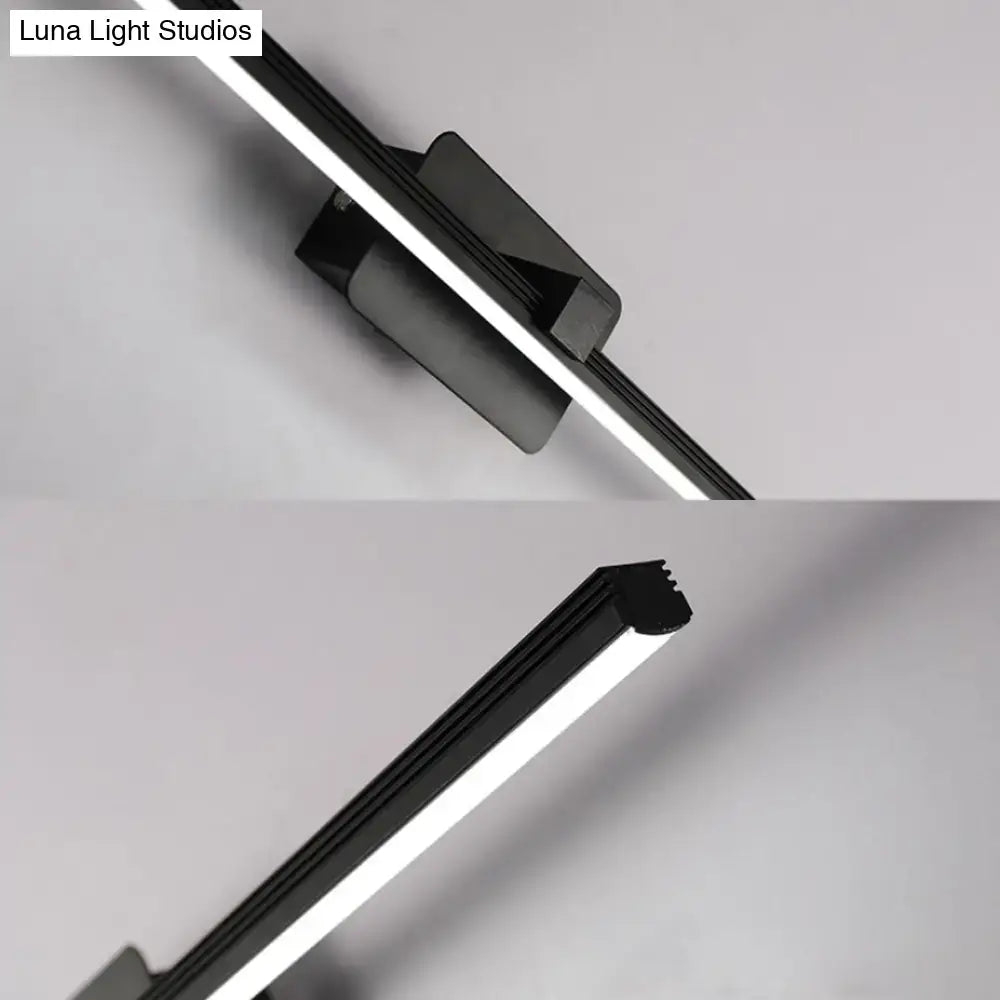 Black Iron Vanity Light