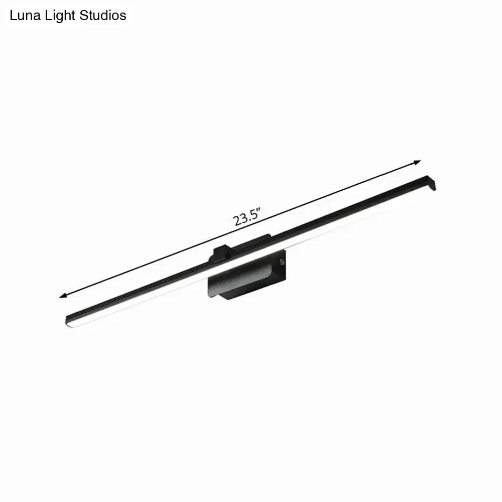 Black Iron Vanity Light