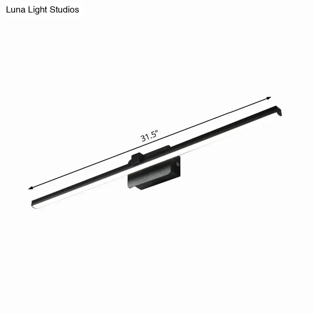 Black Iron Vanity Light