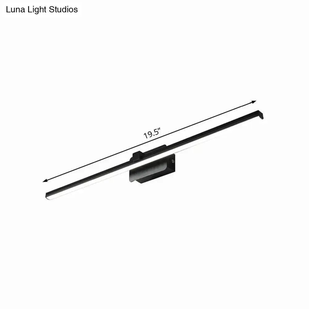Black Iron Vanity Light
