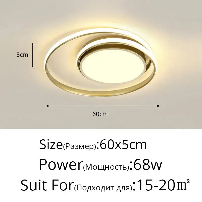 Minimalist LED Ceiling Light