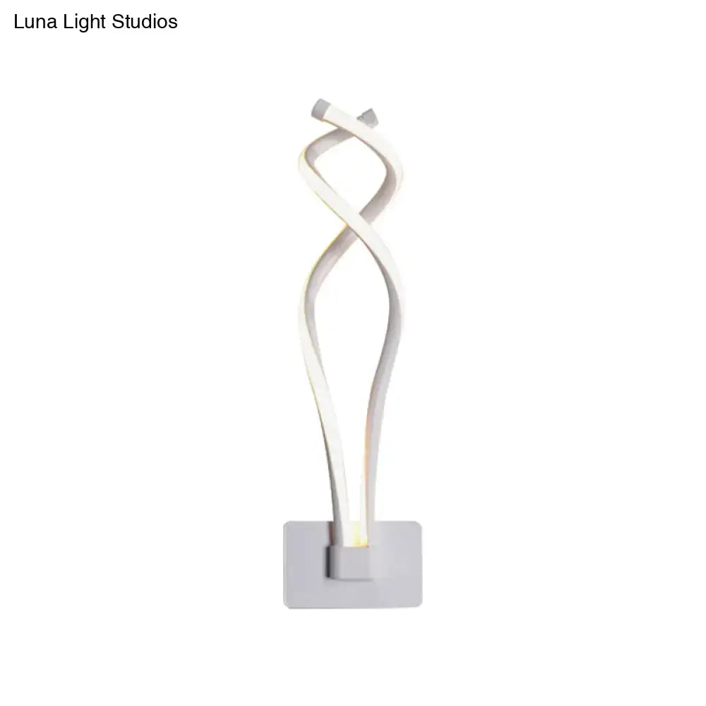 White Musical Note Lamp