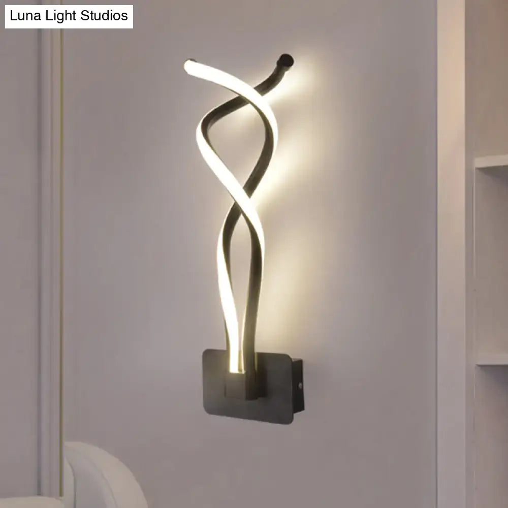 White Musical Note Lamp