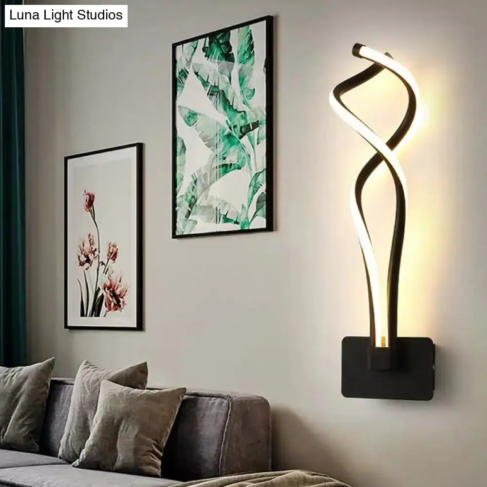 White Musical Note Lamp