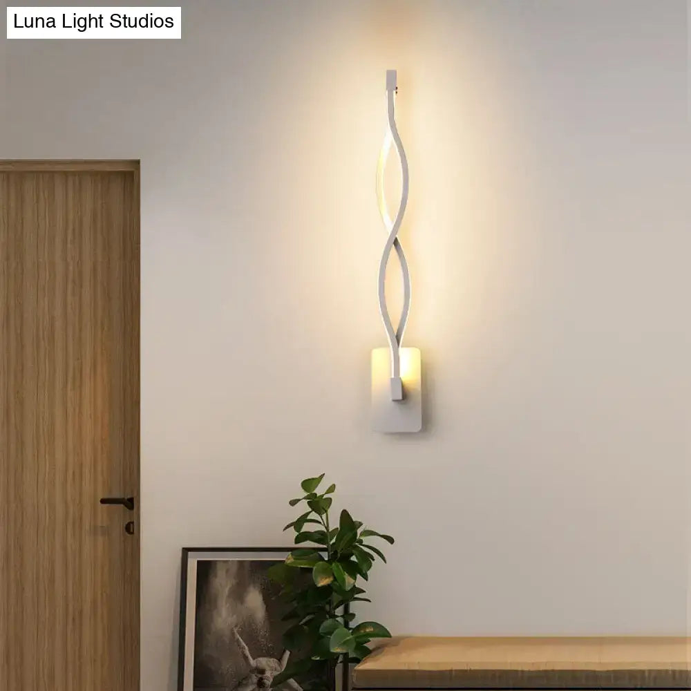White Musical Note Lamp