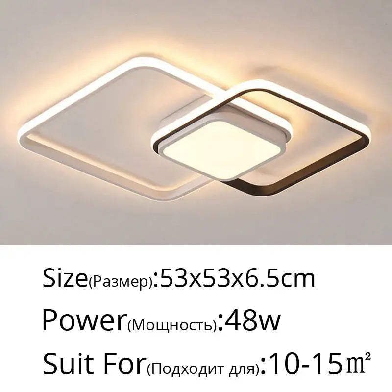 White Rectangular LED Light