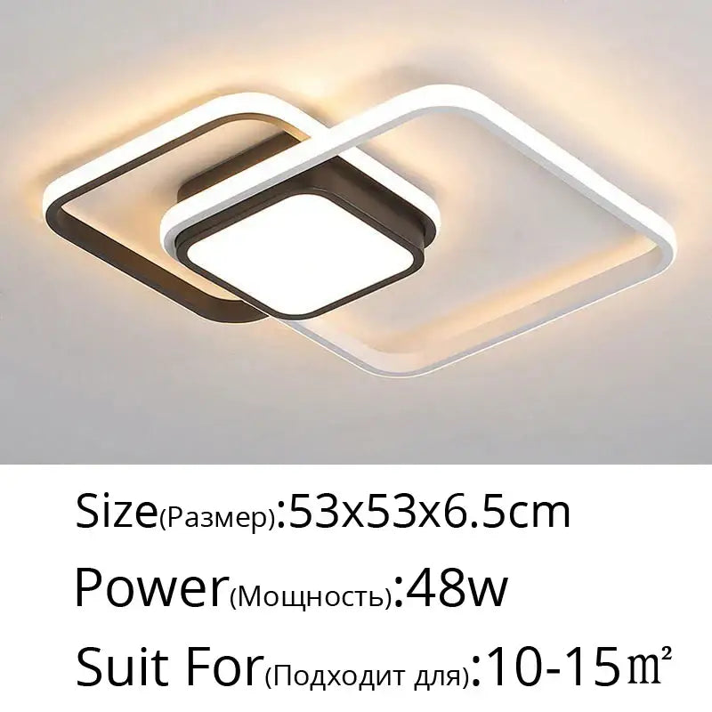 White Rectangular LED Light