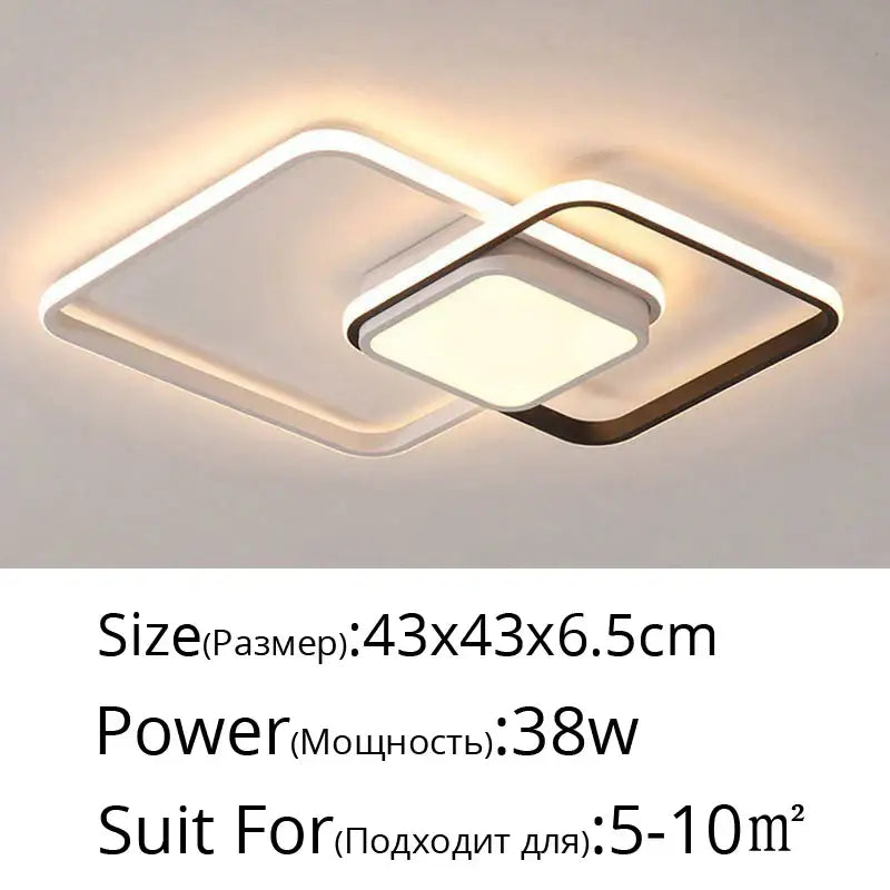 White Rectangular LED Light