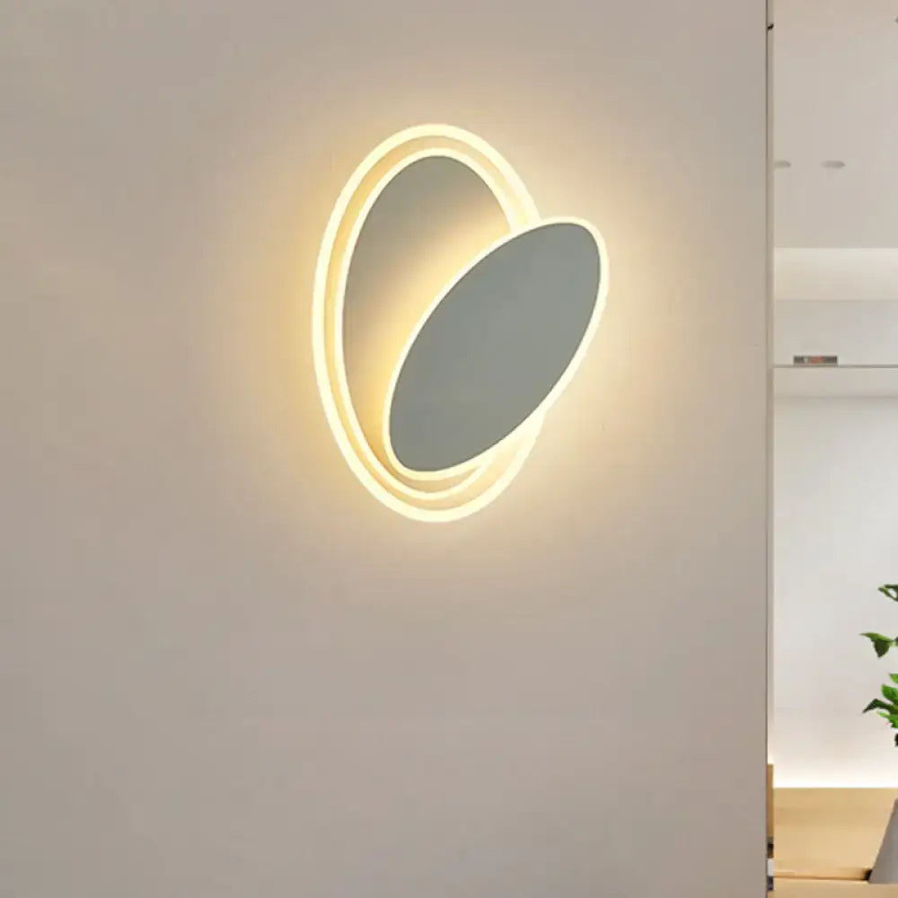 Black White Wall Light
