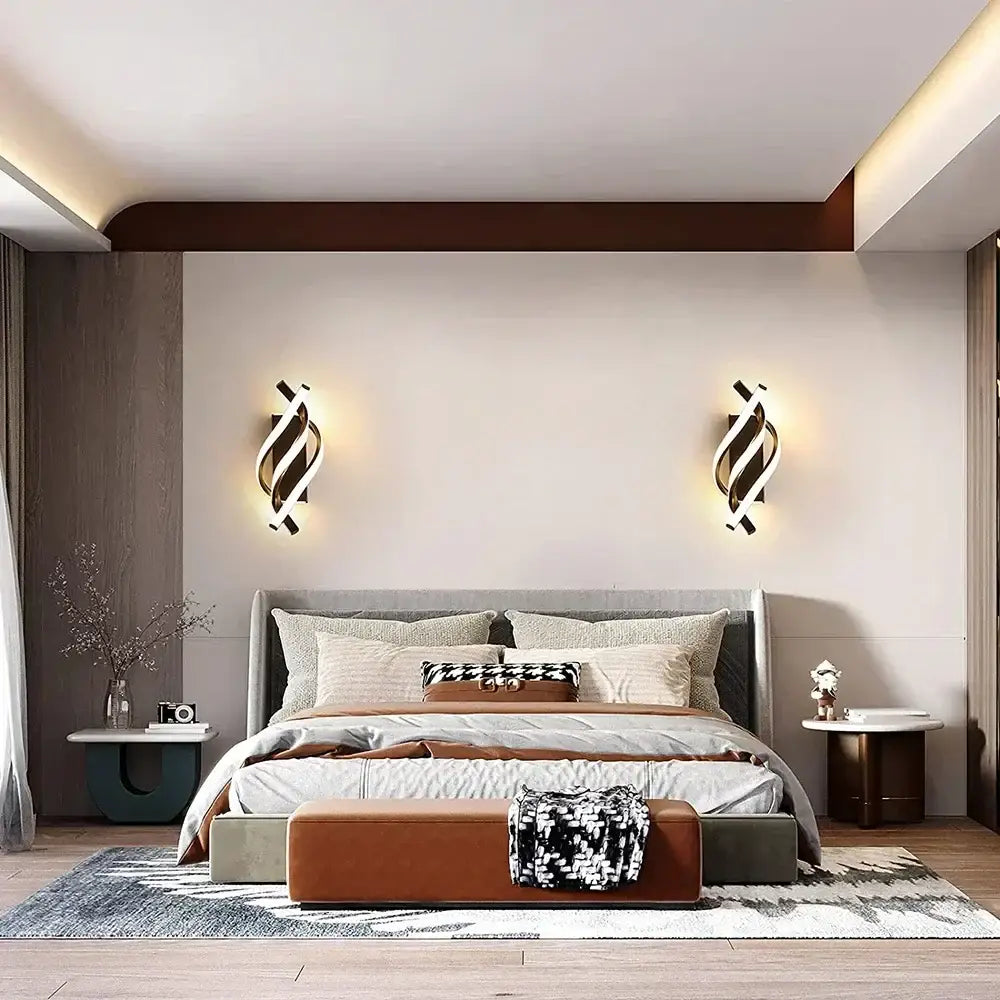 Black LED Wall Lamps