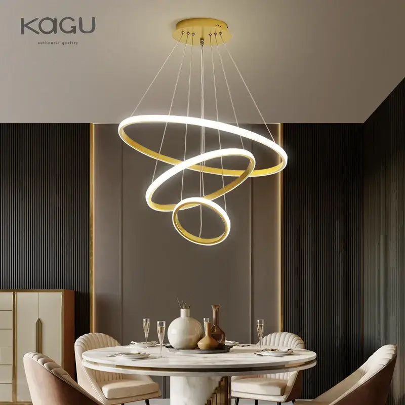 Black Spiral Pendant Chandelier