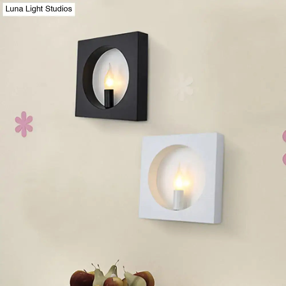 Glass Globe Wall Lamp