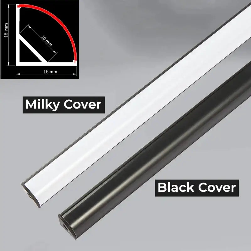 Black Linear Bar Light