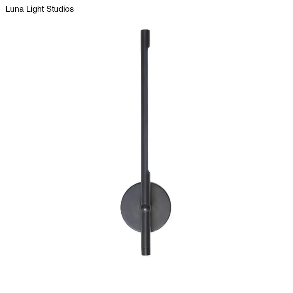 Metal Tubular Wall Sconce Direct-Wired