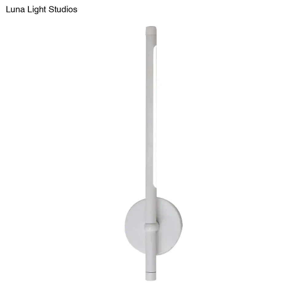 Metal Tubular Wall Sconce Direct-Wired