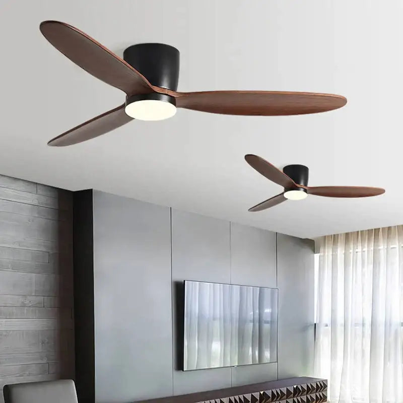 Green Wood Ceiling Fan