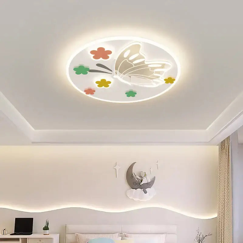 Blue Cloud Airplane Chandelier