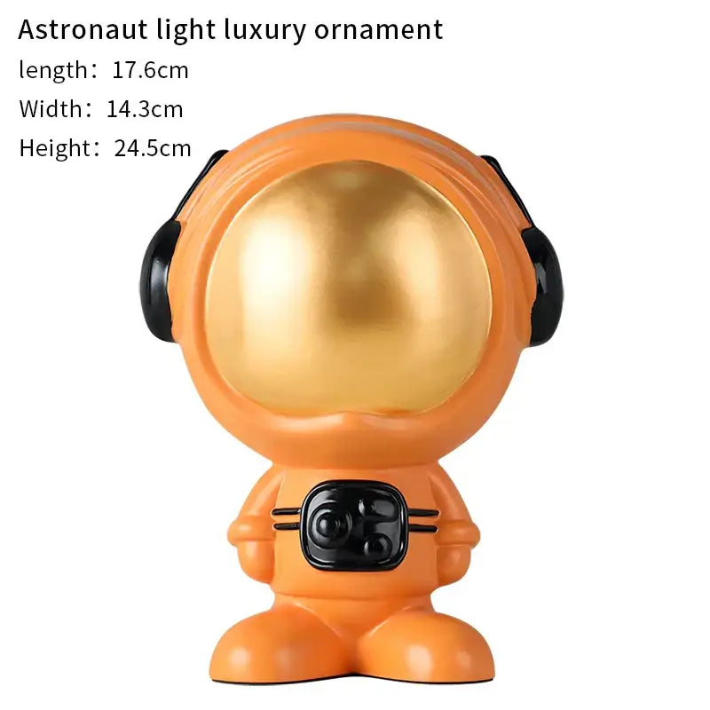 Gradient Astronaut Statue Decor