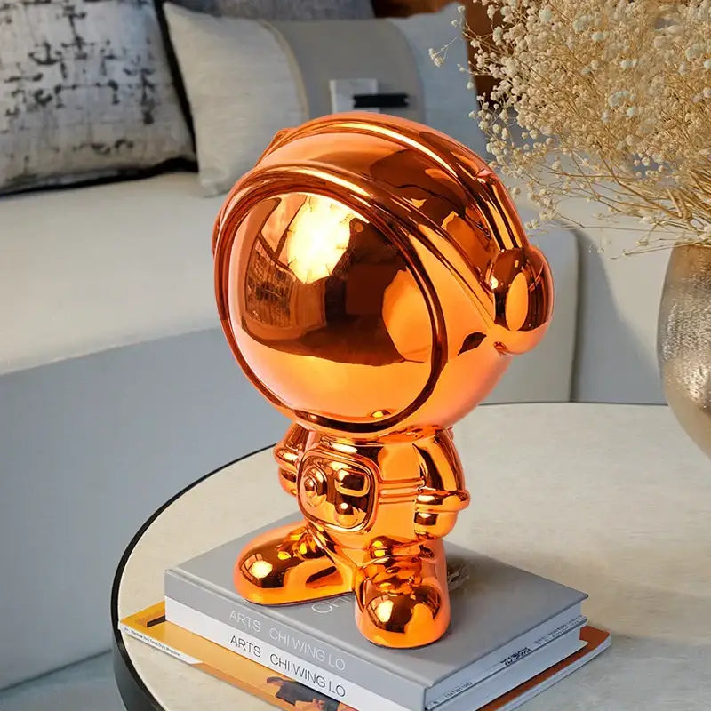 Gradient Astronaut Statue Decor