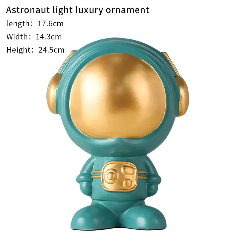 Gradient Astronaut Statue Decor