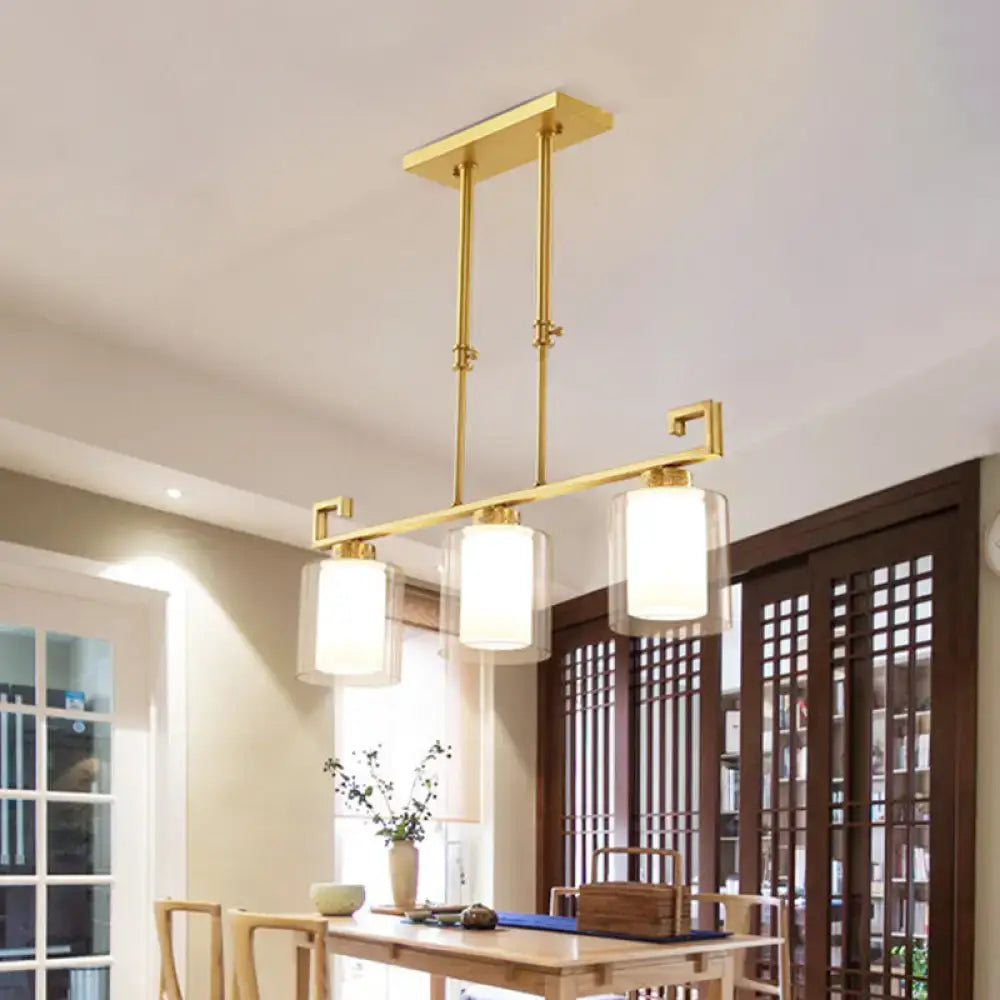 Brass Cylinder Island Light