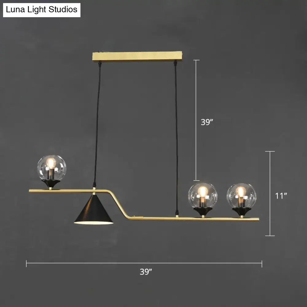 Brass Black Island Light