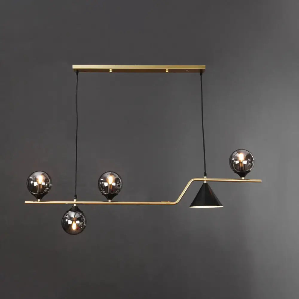 Brass Black Island Light