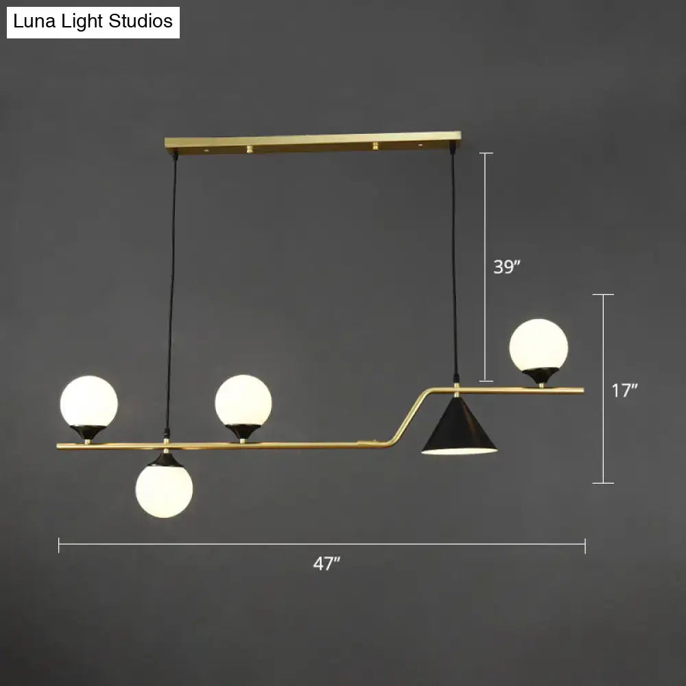 Brass Black Island Light