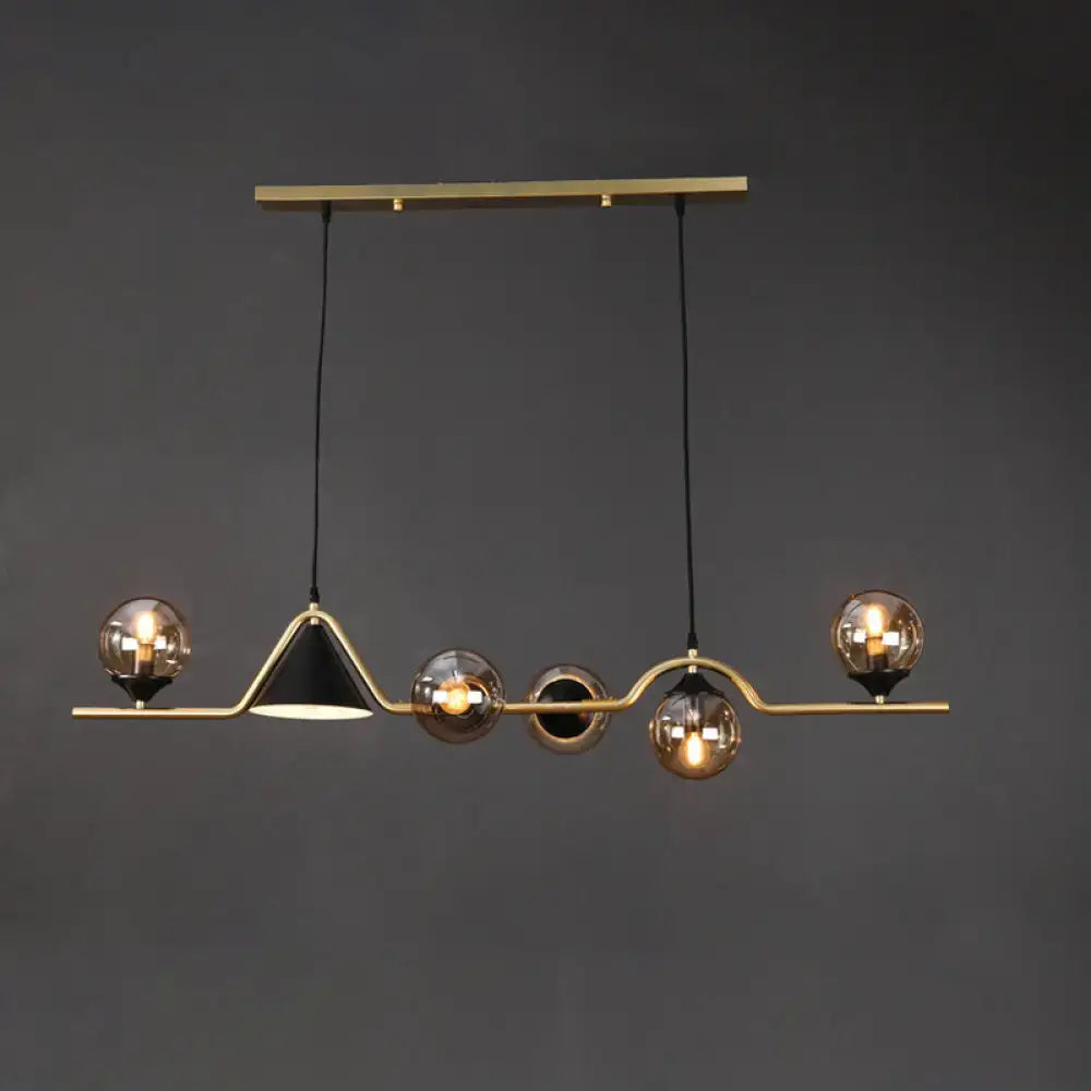Brass Black Island Light