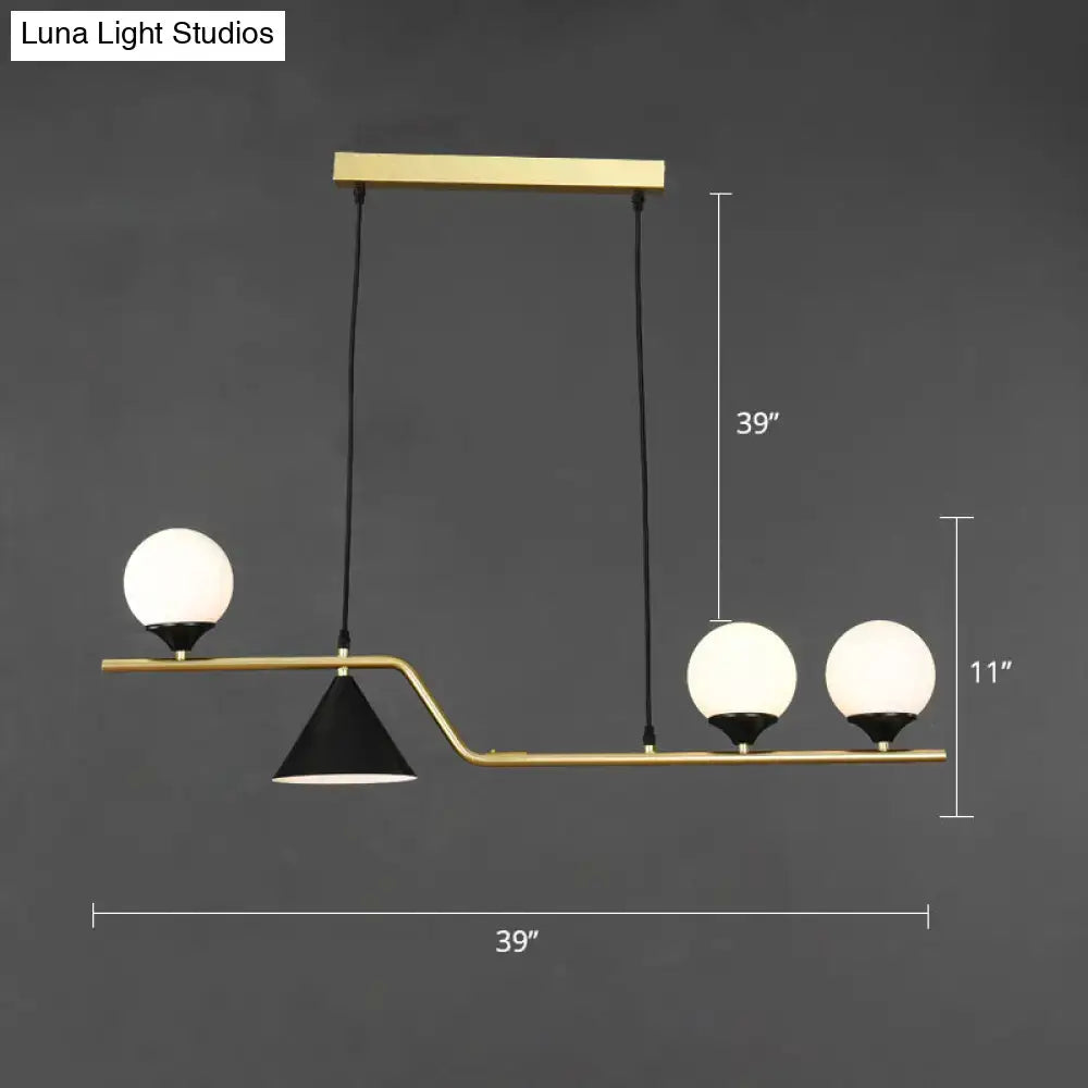 Brass Black Island Light