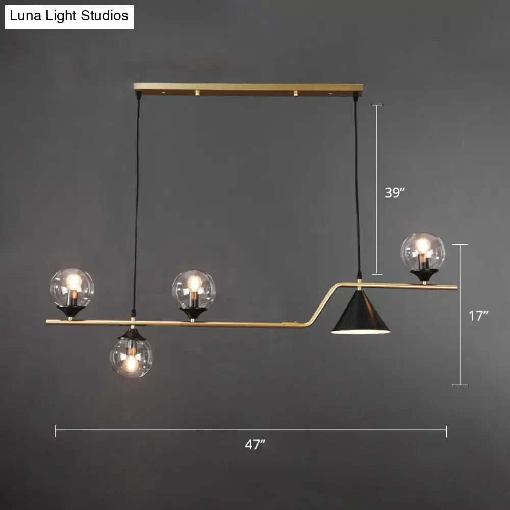Brass Black Island Light