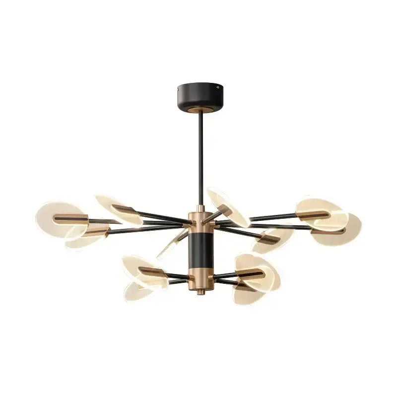 Black Acrylic Ceiling Chandelier