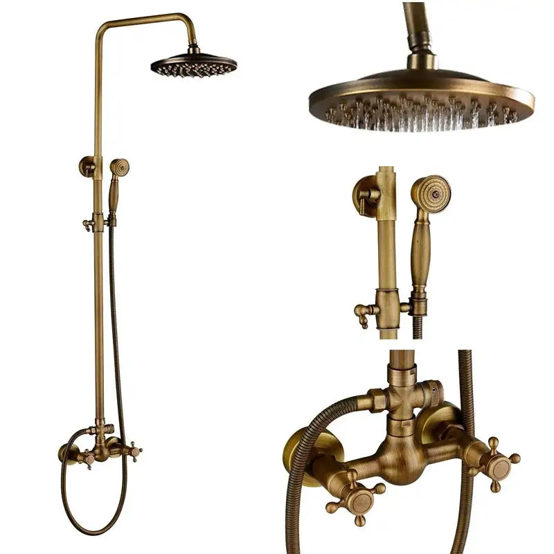 Brass Dual Handle Shower Set