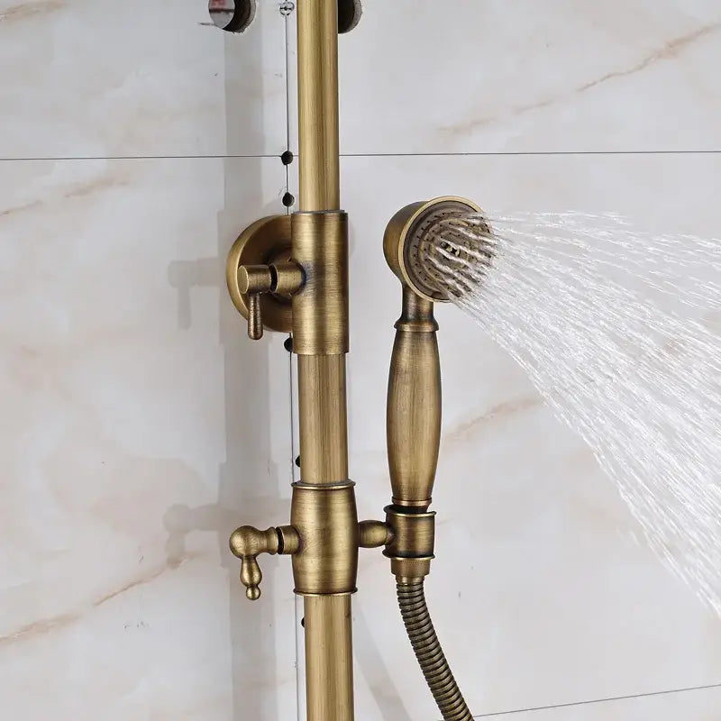 Brass Dual Handle Shower Set