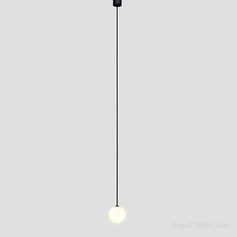 Brass Frosted Kitchen Pendant