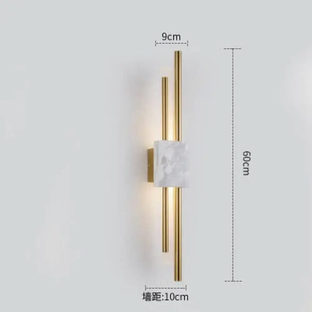 Green Marble LED Wall Lamp