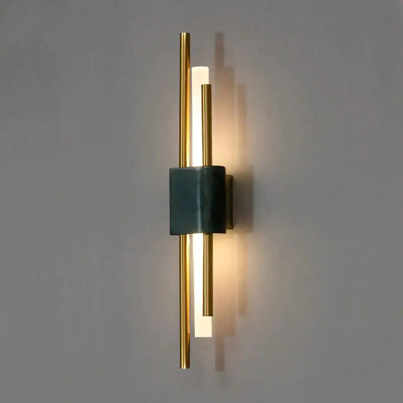 Green Marble LED Wall Lamp