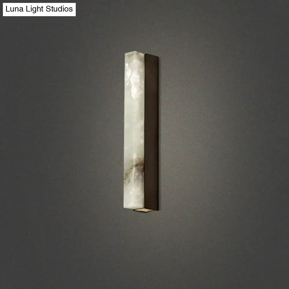 Brass Onyx Wall Sconce