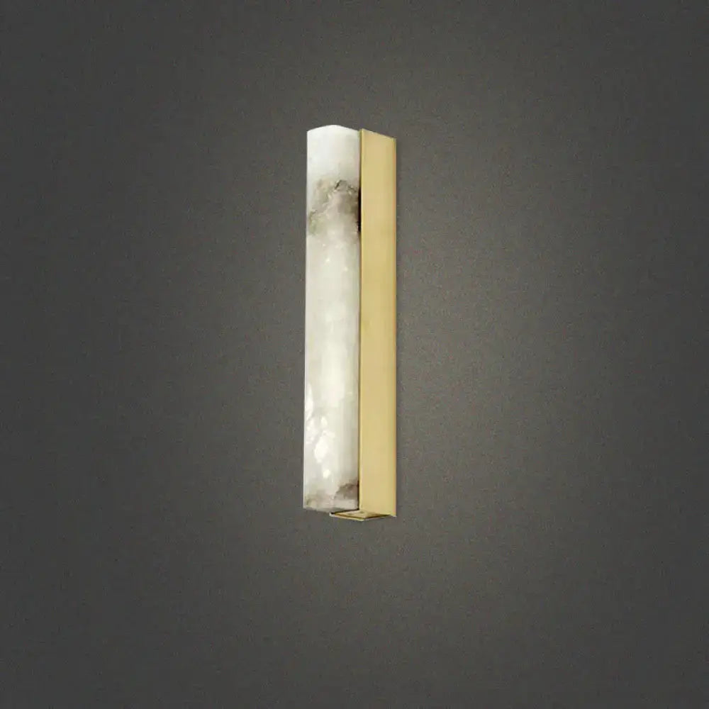 Brass Onyx Wall Sconce