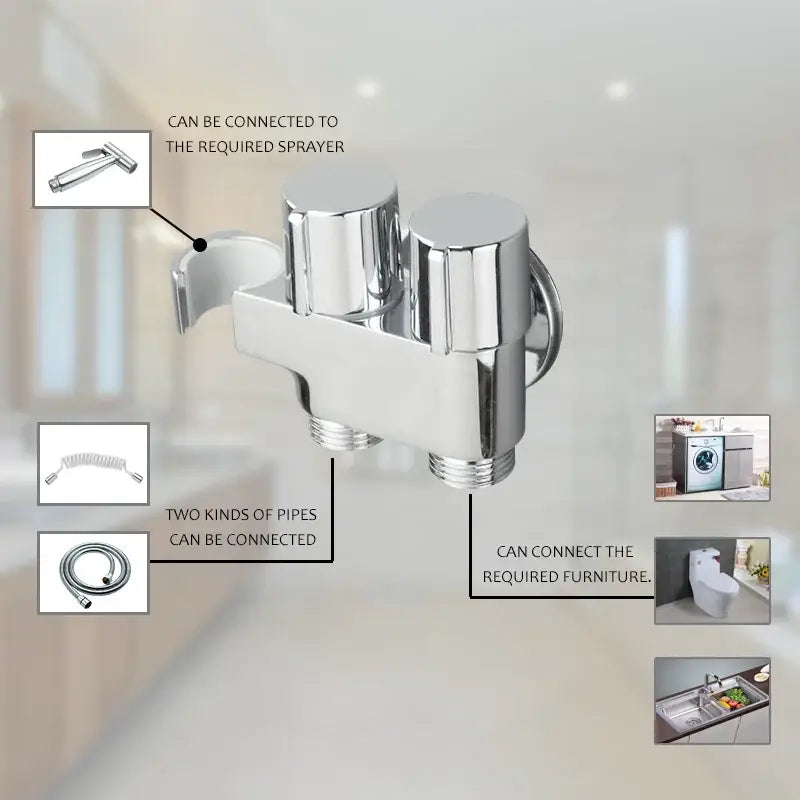 Brass Dual Handle Faucet
