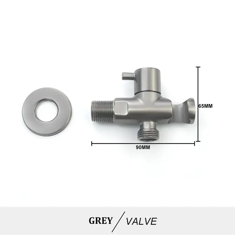 Brass Coiled Bidet Kit