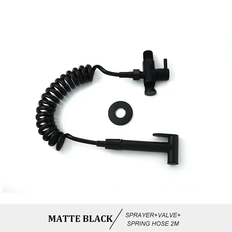 Brass Coiled Bidet Kit
