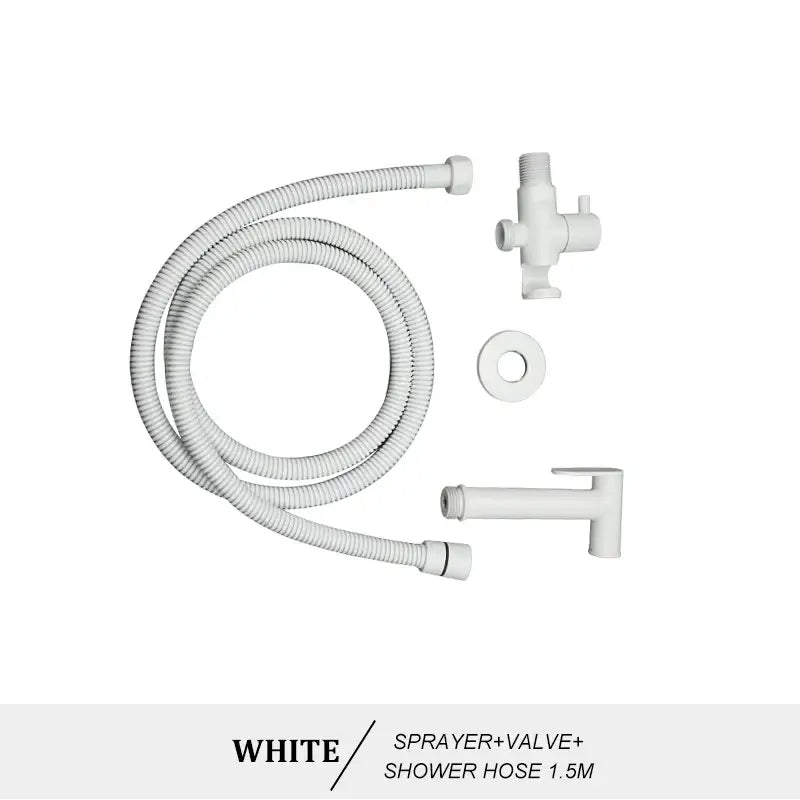 Brass Coiled Bidet Kit