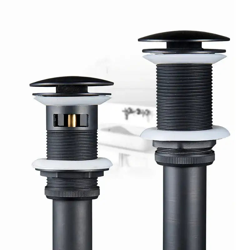 Brass Black Pop Up Drain