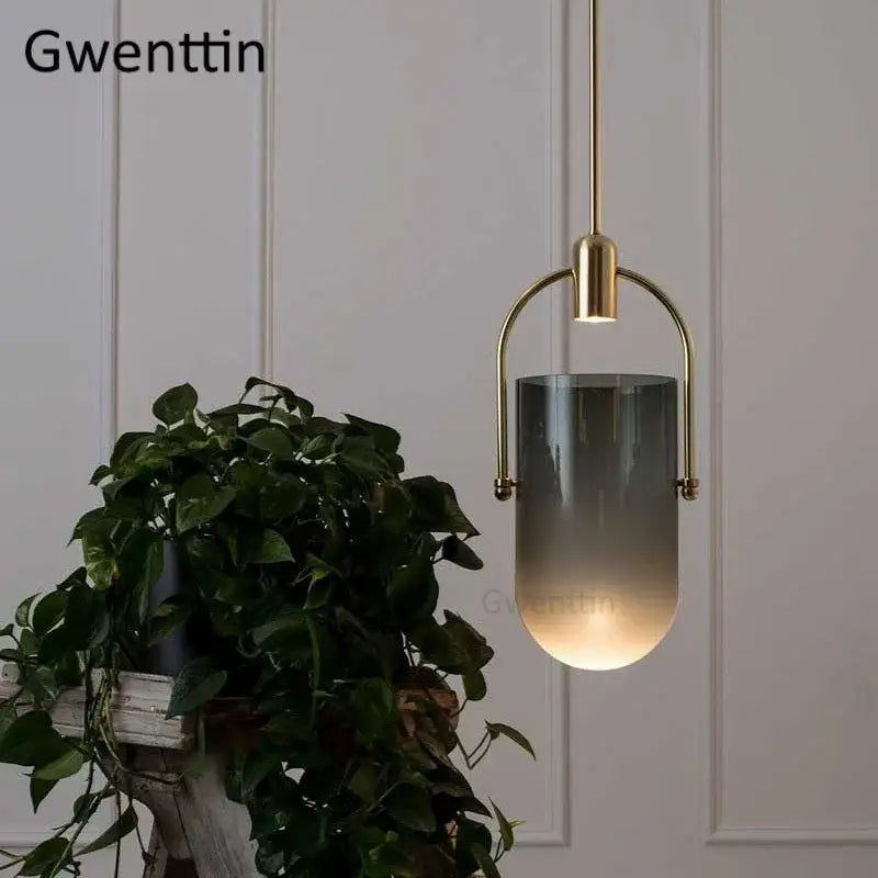 Brass Bucket Pendant Lamp