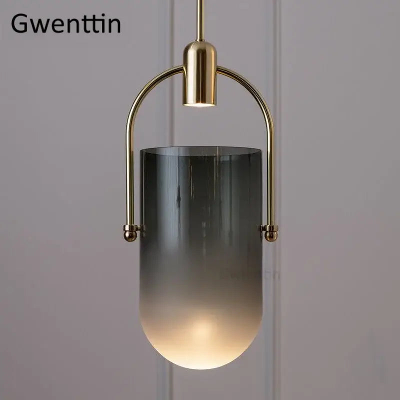 Brass Bucket Pendant Lamp